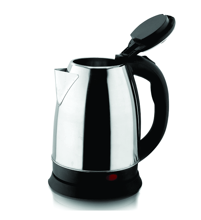 MASTERCHEF CORDLESS ELECTRIC KETTLE 2.2L STEEL 1