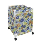 MOBILE LAUNDRY BASKET (Fabric Laundry Basket with Wheels)