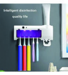 MULTI FUNCTION TOOTHBRUSH STERILIZER (Holder With Toothpaste Dispenser)