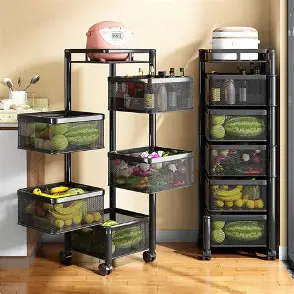 MULTI ORGANISER (Kitchen Storage Trolley Shelf)