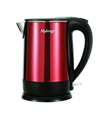 MYLONGS ELECTRIC KETTLE (Syinix Electric Kettle - Stainless Jug 2.2Ltrs - 2000W - Red)