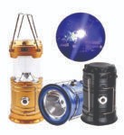 RECHARGEABLE CAMPING LIGHT (Portable Solar Charger Camping Lantern Lamp)