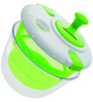 SALAD SPINNER (Large 4 Quarts Fruits and Vegetables Dryer)