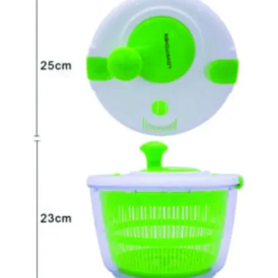 SALAD SPINNER (Large 4 Quarts Fruits and Vegetables Dryer)