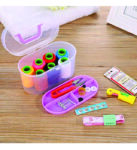 SEWING KIT (Household Sewing Tool Kit Pagoda Line Treasure Box Set)