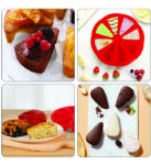 SILICON CAKE MOLD (Sun Flower Round Shape Castle Toast Chiffon Sponge Cake Baking)