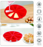 SILICON CAKE MOLD (Sun Flower Round Shape Castle Toast Chiffon Sponge Cake Baking)