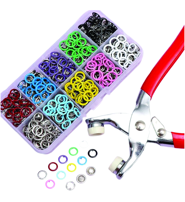 SNAP BUTTONS WITH PLIERS