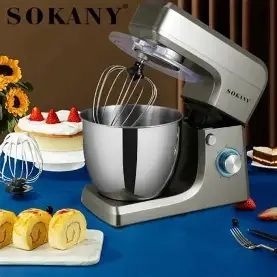 SOKANY CAKE MIXER 3.5L (High Quality Modern 150w Electric Food Mixer)