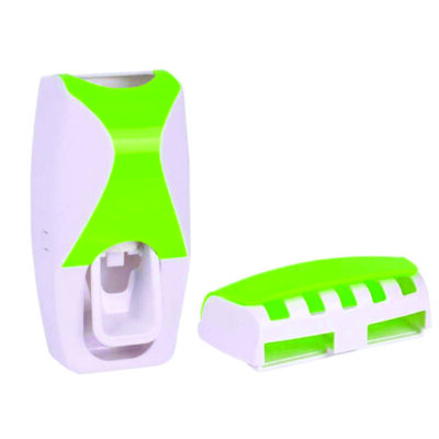 TOOTH PASTE DISPENSER TOOTHBRUSH HOLDER