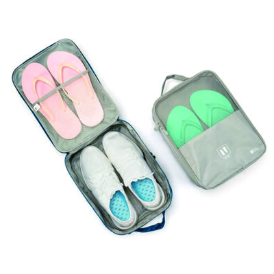 TRAVEL SERIES SHOES POUCH (Convenient and Easy Packing System for Your Shoes When Traveling)