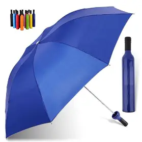 UMBRELLA (High Quality Polyester Wine Bottle Umbrella)