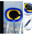 WALL AND FLOOR MOP (Blue Rotatable Adjustable Cleaning Mop with Long Handle)