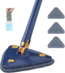 WALL AND FLOOR MOP (Blue Rotatable Adjustable Cleaning Mop with Long Handle)