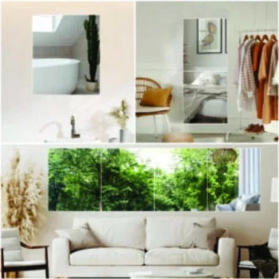 WALL STICKING MIRROR