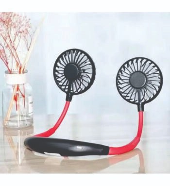 WEARABLE SPORT FAN (Portable Neck Fan Rechargeable Personal Hand-Free Fan)