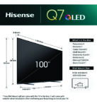 hisense QLED TV 100 (TV 100Q7N)