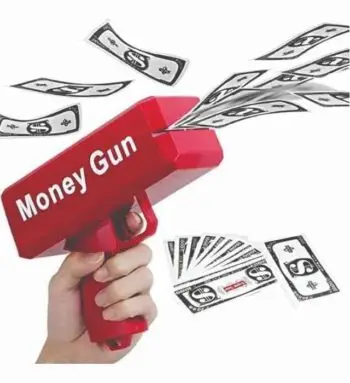 MONEY SPRAYING GUN