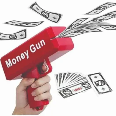 MONEY SPRAYING GUN