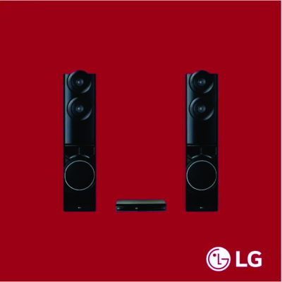 LG AV RECIEVER HOME THEATRE with DVD Player (AUD 687LHD)