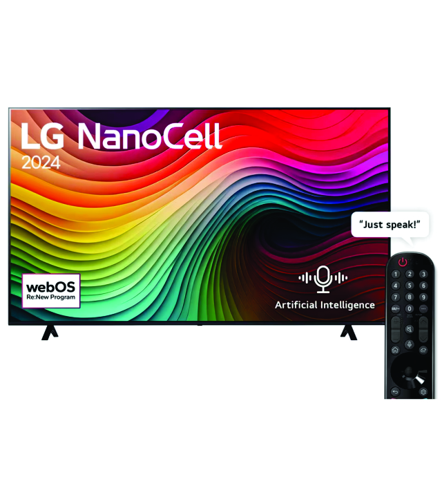 LG UHD Television (TV75 NANO80T6A)