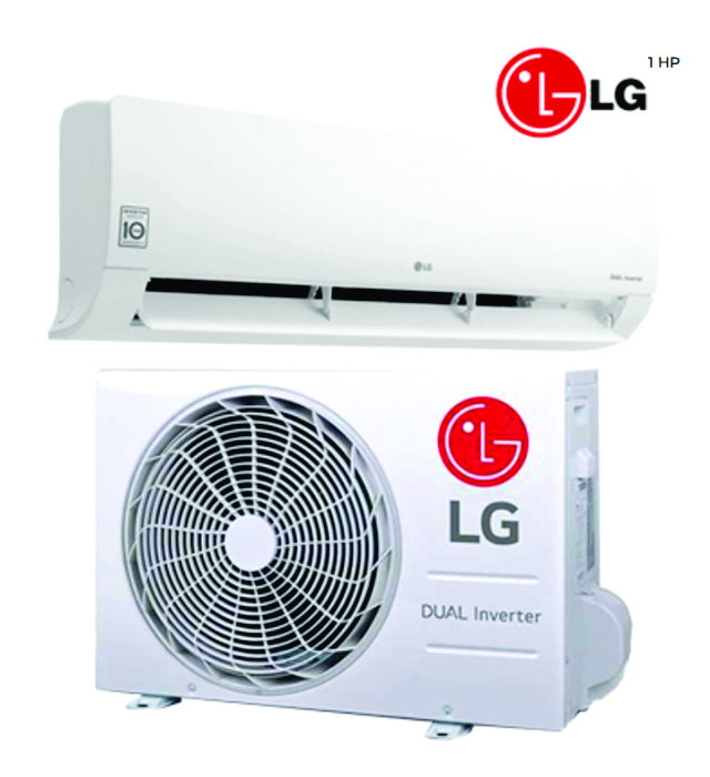 LG WALL MOUNTED (DUAL INVERTER) Air Conditioner (SPL 1.0HPGENCOOL-B)
