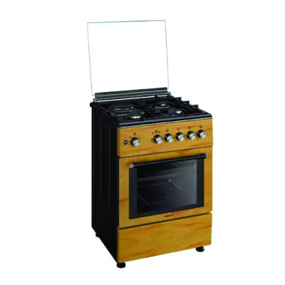 Maxi 2 Burners And 2 Electric Standing Gas Cooker 60cm X 60cm TR STYLE (Italian Designed) (MAXI 6060 TR 31 IGL IN)