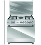 Maxi 4 Burner & Electric Heater Stading Gas Cooker 60 X 90 TR STYLE (MAXI STYLE 60 90 (5B) INOX)