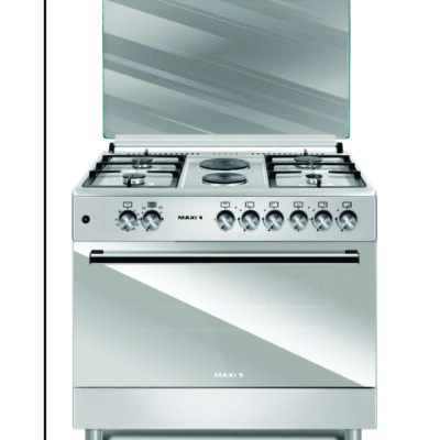 Maxi 4 Burner And Electric Heater Stading Gas Cooker 60 X 90 TR STYLE (MAXI STYLE 60*90 (5B) INOX)