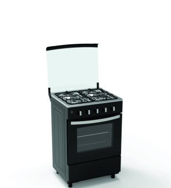 Maxi Standing Gas Cooker 50cm x 50cm (MAXI 5050 4B BASIC BLACK)