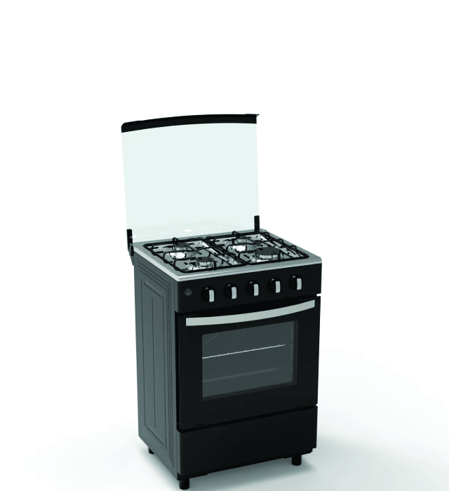 Maxi Standing Gas Cooker 50cm x 50cm (MAXI 5050 4B BASIC BLACK)