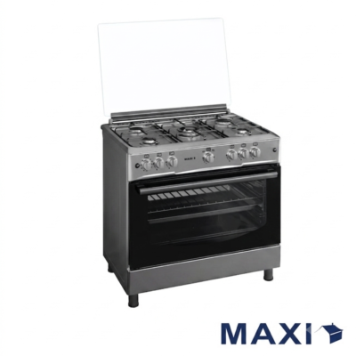 Maxi 5 Burners Stading Gas Cooker 60cm X 90cm (MAXI 60*90(5B) INOX)