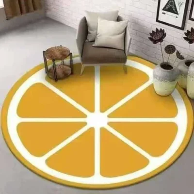 Orange Fruit Rug