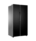 619SI Cube Frost Free Side by Side series with elegant stainless steel finish (BLACK)