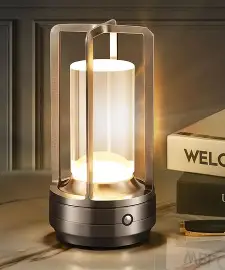 RECHARGEABLE BEDSIDE LED LAMP