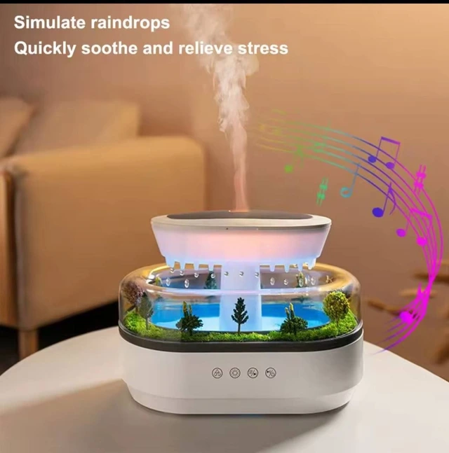 Rain drop humidifier