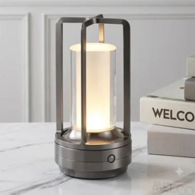 RECHARGEABLE BEDSIDE LED LAMP(EASY CHARGE DURABLE BATTERY LIFE)