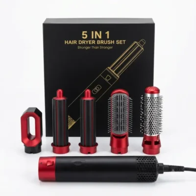 5 in 1 Hair Brush Set