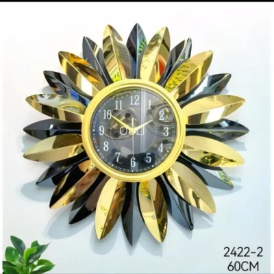 60 cm leaf wall clock