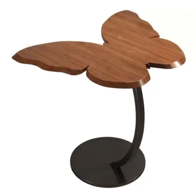 Butterfly-shaped side table