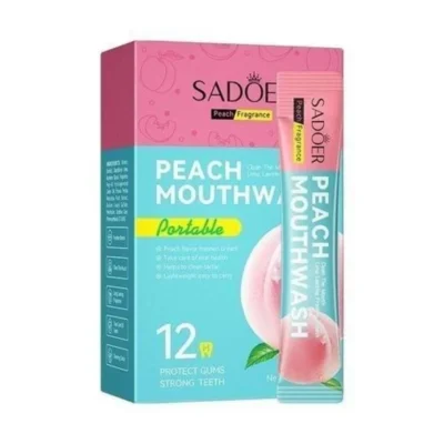 Sadoer 20pcs Fresh Breath Peach Mouth Wah