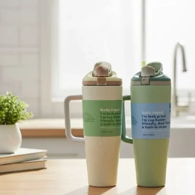 40 oz Hello Friend Owala Straw Cup