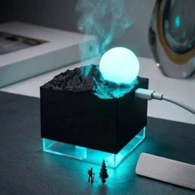 Moonfall Humidifier with ambient light