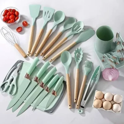 Silicone kitchen set