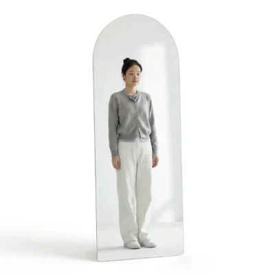 ARCHED SELF ADHESIVE MIRROR