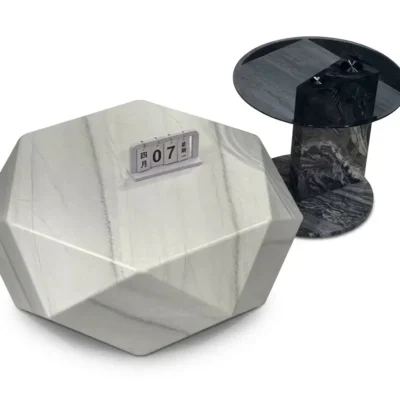 Marble Diamond Cut Coffee Table