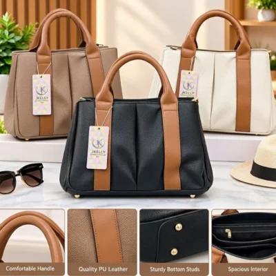 J.kelly classic ladies pu leather handbag