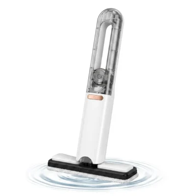 Portable self-squeezing mini mop