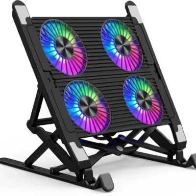 Generic Steel Laptop Stand with Cooling Fan