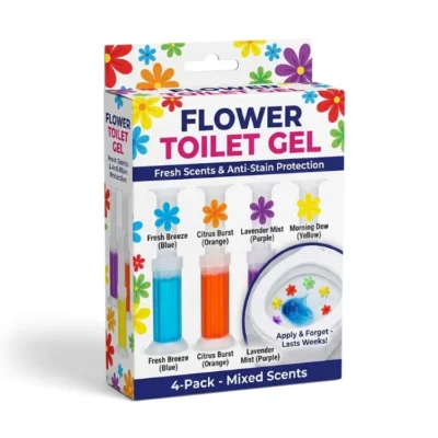 Toilet bowl cleaning gel (stamp applicator)